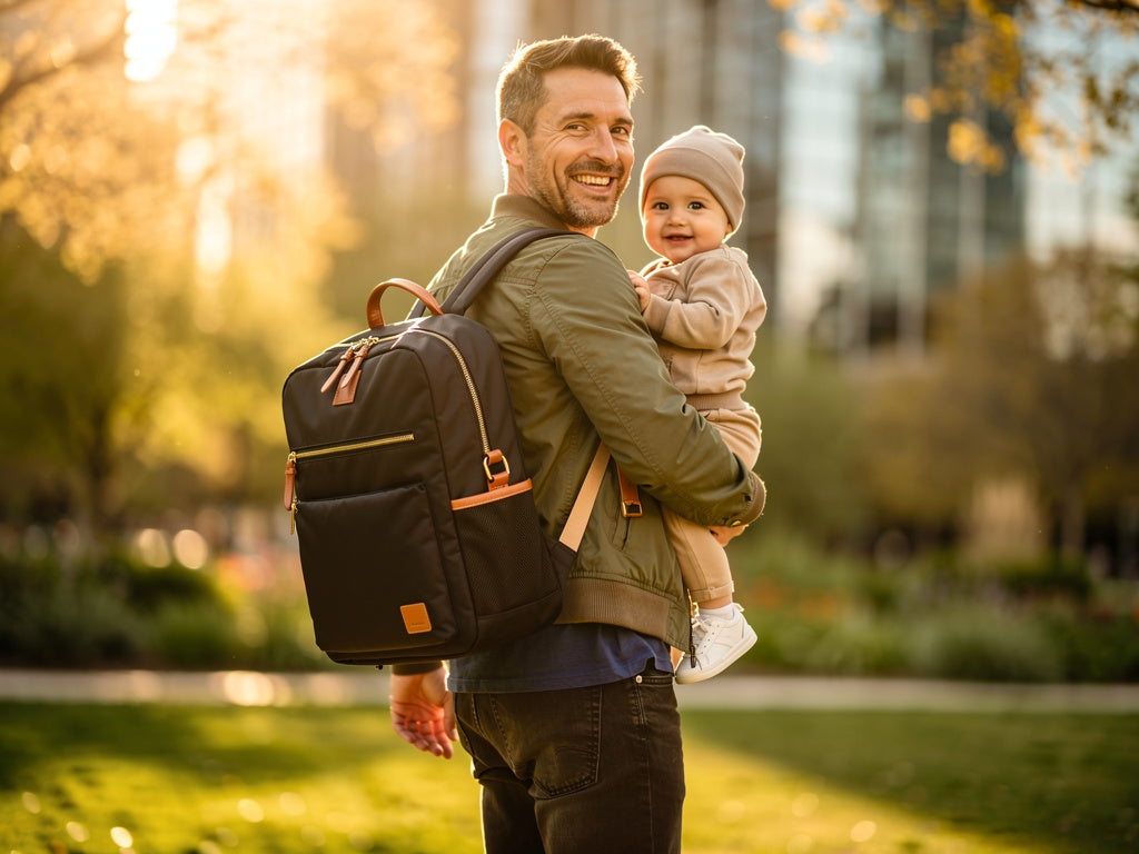 Solo® - Baby 3-in-1 Daddy Duty Backpack with Changing Station and Bassinet